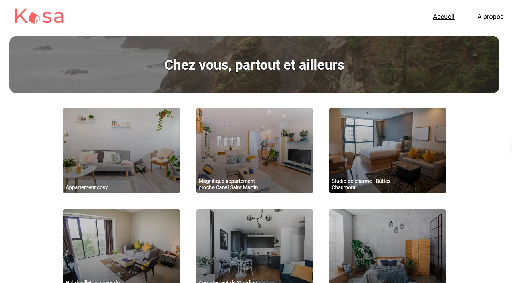 Kasa - Plateforme de location immobilière